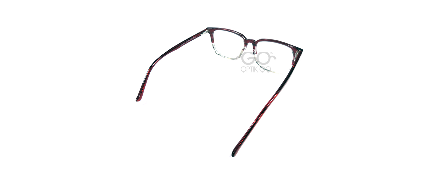 Cazal 23411 / C3 Gradient Red Clear Glossy